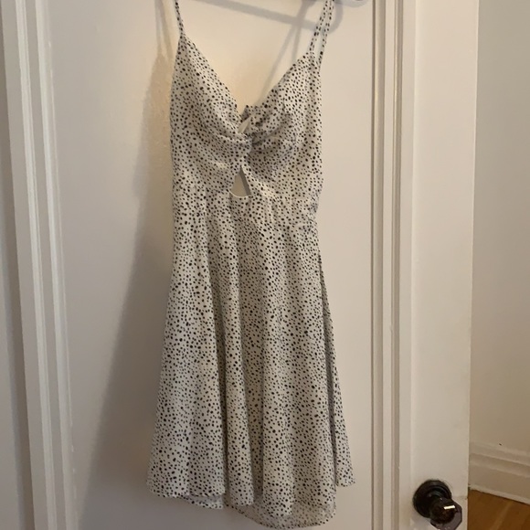 White polka dot dress from Shein. - Picture 6 of 6